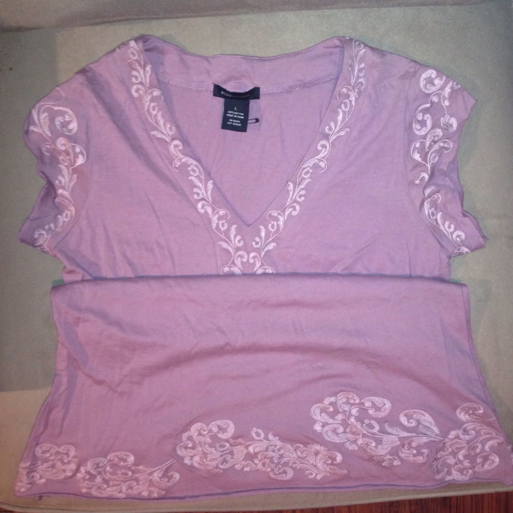 BCBG Maxazria cotton T-shirt